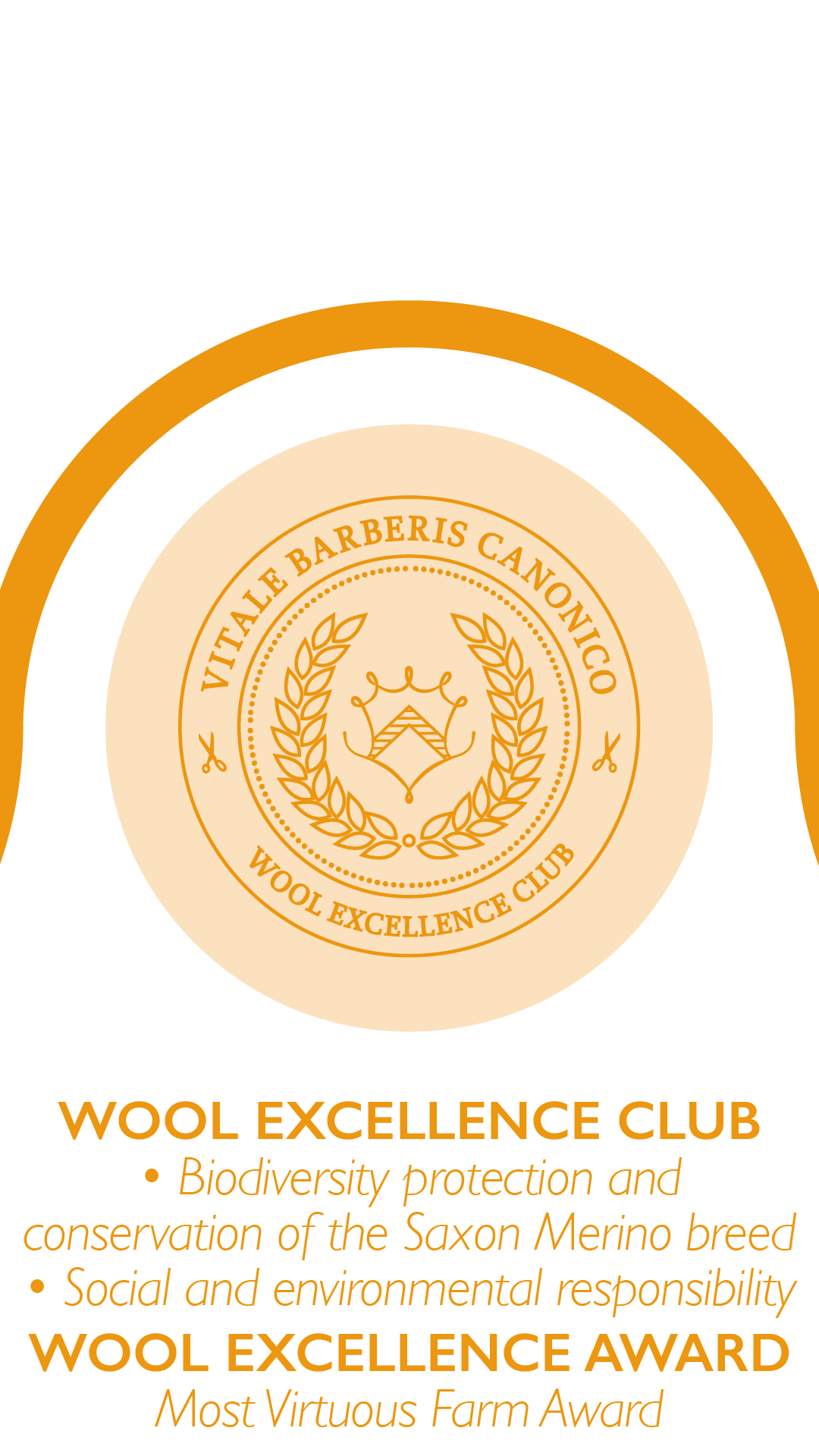 Wool Excellence Club (Biodiversity protection and conservation of the Saxon Merino breed, Social and environmental responsibility) and Wool Excellence Award (Most Virtuous Farm Award)